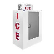 Leer Inc. 3524301 Ice Merchandiser - 40 cu ft, 50.5"W x 32.06"D x 76.56"H, 1/3 HP 115V, R290, Door 1 image