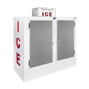 Leer 3550301 Ice Merchandiser, Outdoor, 60 cu ft, Steel Doors, 1/3 HP 115V, 16-24°F, UL Certified 1 image