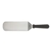 AllPoints 8011179 Stainless Steel Turner, 14" Length, 8" x 3" Blade, Black Handle, NSF Certified 1 image