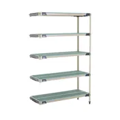 Metro 5AX357GX3 All Plastic Shelving Unit 1 image
