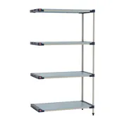 Metro M4-1830F-86-A4 All Plastic Shelving Unit 1 image