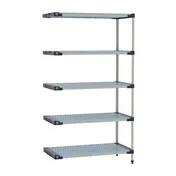 Metro M4-1842G-86-A5 All Plastic Shelving Unit 1 image