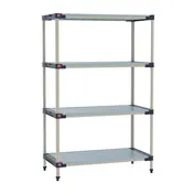 Metro M4-2160F-74-S4 All Plastic Shelving Unit 1 image