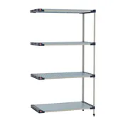Metro M4-2424GF-86-A4 All Plastic Shelving Unit 1 image