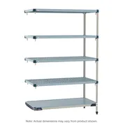 Metro MQ-1860GF-74-A5 - Shelving Unit 18x60x74 in, 600 lbs per shelf, 2000 lbs total, Microban, NSF 1 image