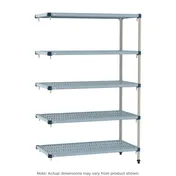Metro MQ-2142G-74-A5 All Plastic Shelving Unit 1 image