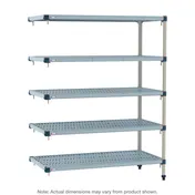Metro MQ-2148G-63-A5 All Plastic Shelving Unit 1 image