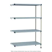 Metro MQ-2430G-74-A4 All Plastic Shelving Unit 1 image