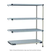 Metro MQ-2442GF-63-A4 All Plastic Shelving Unit 1 image