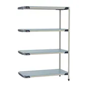 Metro MX-1830F-74-A4 All Plastic Shelving Unit 1 image