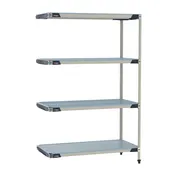Metro MX-1830GF-74-A4 All Plastic Shelving Unit 1 image