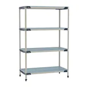 Metro MX-1848G-74-S4 All Plastic Shelving Unit 1 image