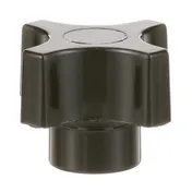 AllPoints 5201009 Female Knob, 1/4-20 thread, 4-prong 1 image