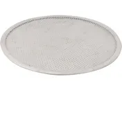 AllPoints 85528 Pizza Screen - 16" Aluminum Baking Disk, Heavy-Duty Round Tool for Ovens 1 image