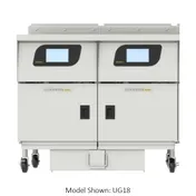 Ultrafryer UG18-23UCP 18" Floor Model Gas Deep Fryer, Multiple Battery, (3) 95 Ibs, 65,000 BTU, Touch Screen 3 image