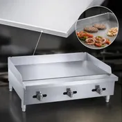 Comstock-Castle 3872TG 72" Countertop Gas Griddle with Thermostat / Solid State Controls, 180.000 BTU 3 image