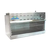 Comstock-Castle CCCM-48 48" Gas Cheesemelter, (2) Infrared Burner with Manual Control - 40,000 BTU 1 image