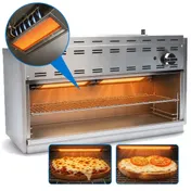 Comstock-Castle CCCM-48 48" Gas Cheesemelter, (2) Infrared Burner with Manual Control - 40,000 BTU 4 image