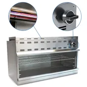 Comstock-Castle CCCM-60 60" Gas Cheesemelter, (2) Infrared Burners with Manual Control - 50,000 BTU 4 image