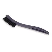 Rubbermaid FG9B5600BLA Tile & Grout Brush, 8-1/2" Length, Black Plastic Handle, Plastic Bristles 1 image