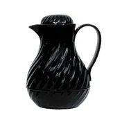 Adcraft SP-20BK Beverage Server - 20oz Black Plastic, Steel Interior, Foam Insulated, 0.5-0.9L 1 image