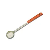 American Metalcraft SPN2 Spoon, 2-Ounce 2-1/2" Bowl, Stainless Steel, Red Bakelite 10-3/4" Handle 1 image