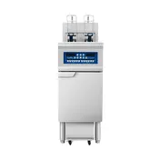 Atosa USA AEFF-50-1B Multiple Battery Electric Fryer With Basket Lifts, Floor Model - Full Pot 1 image