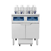 Atosa USA AEFF-50-2B Multiple Battery Electric Fryer w/ Basket Lifts, Floor Model - Full Pot / 208V 1 image