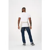 Chef Works AHS02-ECR-0 Waist Apron, Canvas, Ecru Polyester/Cotton, 17"-19" L x 30"-35" W 2 image