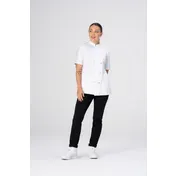 Chef Works CBN02W-WHT-XS Women's Mojave Short Sleeve Chef Coat, White, XSmall, Poly/Cotton 1 image