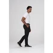 Chef Works PEC04-BLK-34 Black Chef Pants, Mens, 32", 100% Recycled Polyester 2 image