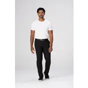 Chef Works PEC04-BLK-44 Black Chef Pants, Size 44, 100% Recycled Polyester Fabric, Straight Leg 1 image