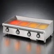 Star 848TCHSA 48" Countertop Gas Griddle with Snap-Action Thermostat, 1" Chrome Plate - 120.000 BTU 4 image
