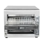 Star QCS3-1400BH Holman Electric Conveyor Toaster w/ Analog Control, Horizontal - 1400 slices/hr. 4 image