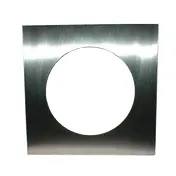 APW Wyott 55707 Adapter Plate - 8-1/2" Hole, Fits 7 Quart Inset, W2 & CW1-B, Steel, Round Cutout 1 image