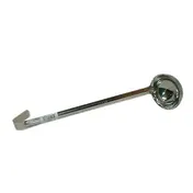 APW Wyott 57387 - 4 oz Serving Ladle, One-Piece Stainless Steel, 2-5 oz Capacity, Kitchen Utensil 1 image