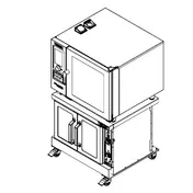 Vulcan CHEF-STACK/CONV Oven Equipment Stand 1 image