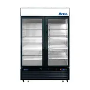 Atosa USA MCF8733GR 39" 2-Section Merchandiser Refrigerator w/ 2 Swing Glass Door, 28.5 cu. ft. 2 image