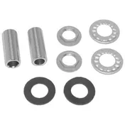 AllPoints 262361 Nipple Kit - Faucet Parts, Two 1/2" NPS x 2" Nipples, Washers, Lock Nuts, Lead‑Free 1 image
