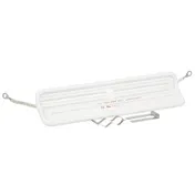 AllPoints 342040 Heating Element 240V 750W 9‑5/8" x 2‑1/2" 2‑Wire Leads for Hatco Glo‑Ray Fry Station 1 image