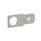 AllPoints 851048 Solderless Terminal Connectors, #8 Screw x 1/4" Female Tab, Tab‑to‑Screw, 10‑Pack 1 image