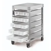 Omcan USA 48678 Trolley, 5-tier, 23.6" x 15.75" pasta trays 1 image