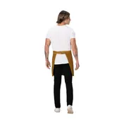 Chef Works AHS02-MUS-0 Waist Apron, Mustard, 17"-19" x 30"-35", Snap Straps, 80% Recyc Poly/Cotton 2 image