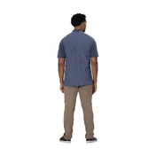 Chef Works CBN02-AFB-4XL Short Sleeve Chef Coat, 4XL, Air Force Blue, 62% Polyester/38% Cotton 2 image