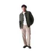 Chef Works CEL01-OLI-3XL Coat, 3XL Olive Green, 100% Cotton, Long Sleeve, Metal Button Front 1 image