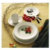 International Tableware DO-105 12oz Pasta Bowl, 10-1/2" Dia., 1-1/2" H, Porcelain, White, 1 Dozen 2 image