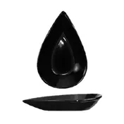 International Tableware FAW-55-B 3 Oz Ceramic Black Bowl 5" x 3½" x 1" Microwave Safe - 1 Dozen 1 image