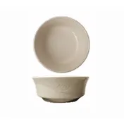 International Tableware NP-15 13oz. White China Bowl, 5-1/8" Dia., Ceramic, Microwave Safe - 1 Dozen 1 image