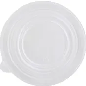 International Tableware TG-LID-12 Clear PET Lid for TG-KC-12 Kraft Container, 1000/Case 1 image