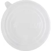 International Tableware TG-LID-2534 Clear PET Lid for TG-KC-25 & TG-KC-34 Kraft Containers - 600/Case 1 image